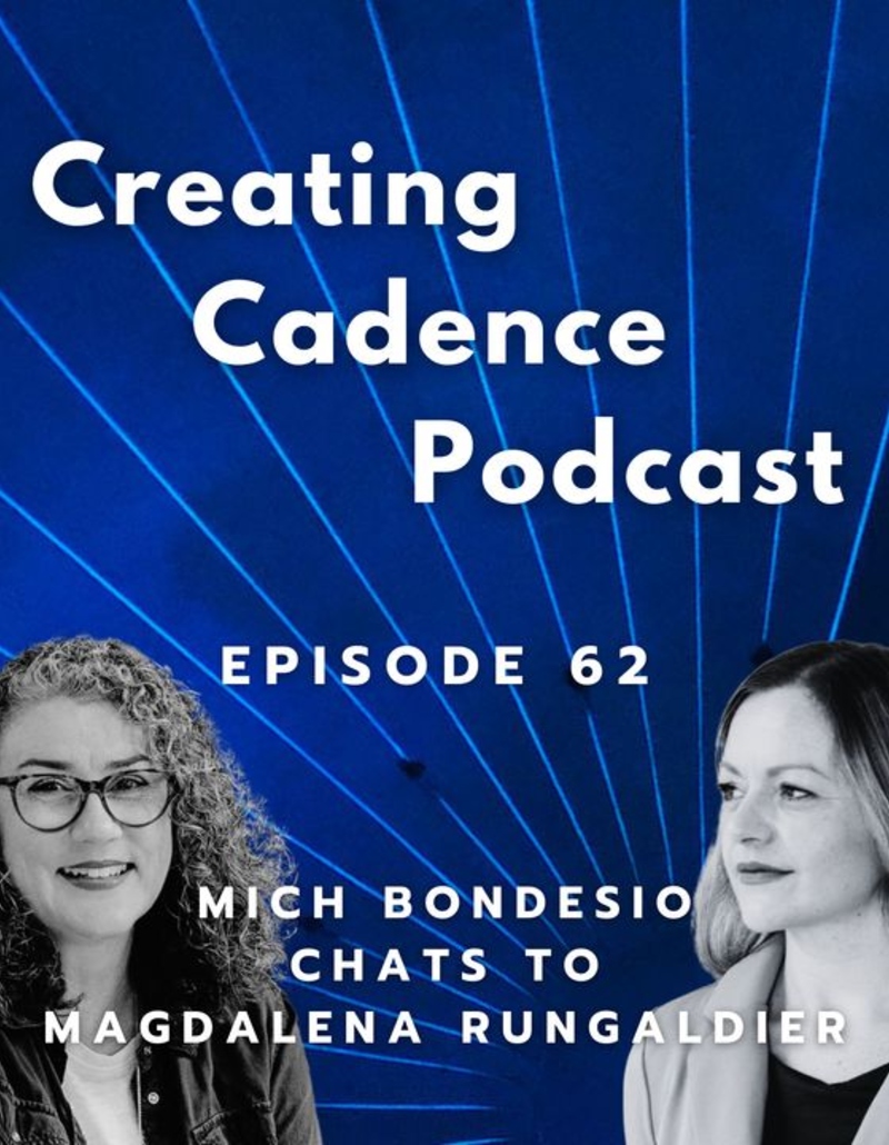 Creating Cadence Podcast: Ep. 62 – Magdalena Rungaldier – Freedom + Sustainability [ENG]